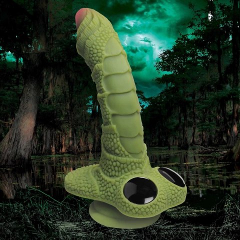 XR Brands - Silikonowe dildo - potwór z oczami XR Brands - Silikonowe dildo - potwór z oczami