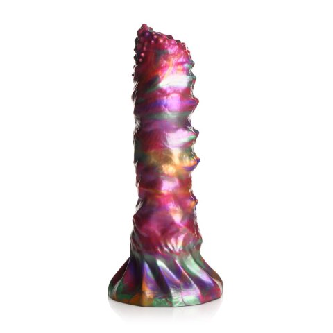 XR Brands - Silikonowe dildo z jądrami Larwa XR Brands - Silikonowe dildo z jądrami Larwa