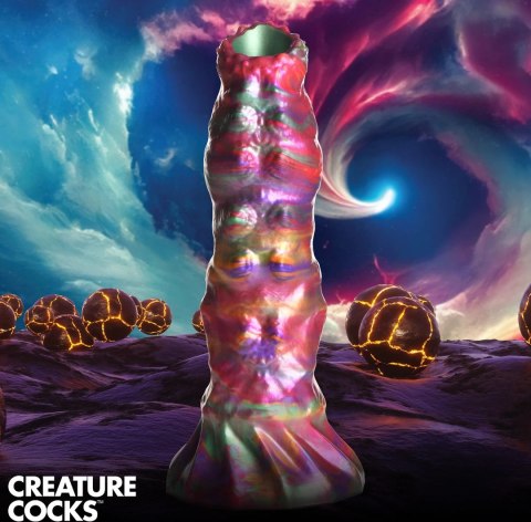 XR Brands - Silikonowe dildo z jądrami Larwa XR Brands - Silikonowe dildo z jądrami Larwa