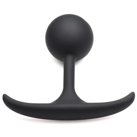 XR Brands - Silikonowy korek analny okrągły 3,9 cm XR Brands - Silikonowy korek analny okrągły 3,9 cm