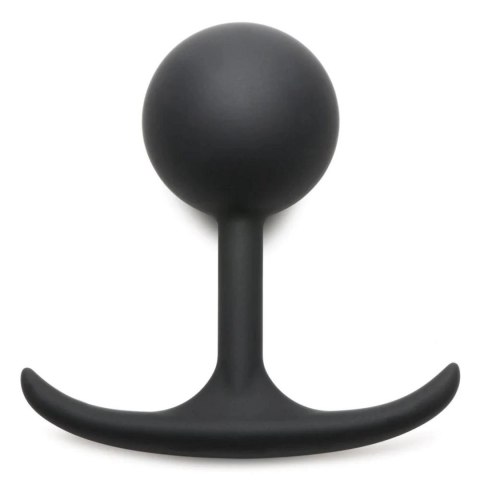 XR Brands - Silikonowy korek analny okrągły 4,4 cm XR Brands - Silikonowy korek analny okrągły 4,4 cm
