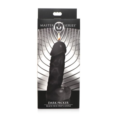 XR Brands - Świeca kapiąca - czarny penis XR Brands - Świeca kapiąca - czarny penis