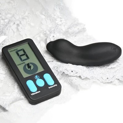 XR Brands - Wibrator do majtek z elektrostymulacją + zdalne sterowanie XR Brands - Wibrator do majtek z elektrostymulacją + zdalne sterowanie
