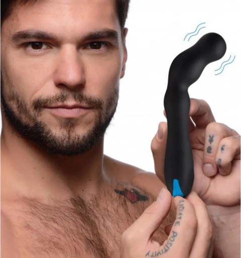 XR Brands - Wibrator prostaty, silikonowy, zakrzywiony XR Brands - Wibrator prostaty, silikonowy, zakrzywiony