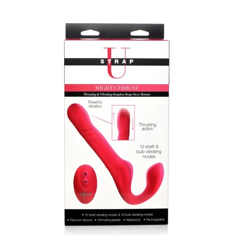 XR Brands - Wibrujące dildo do założenia na pasek z pilotem XR Brands - Wibrujące dildo do założenia na pasek z pilotem