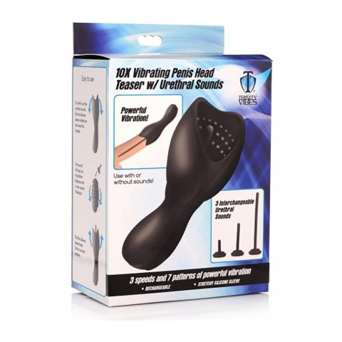 XR Brands - Wibrujący penis z dźwiękiem cewki moczowej XR Brands - Wibrujący penis z dźwiękiem cewki moczowej