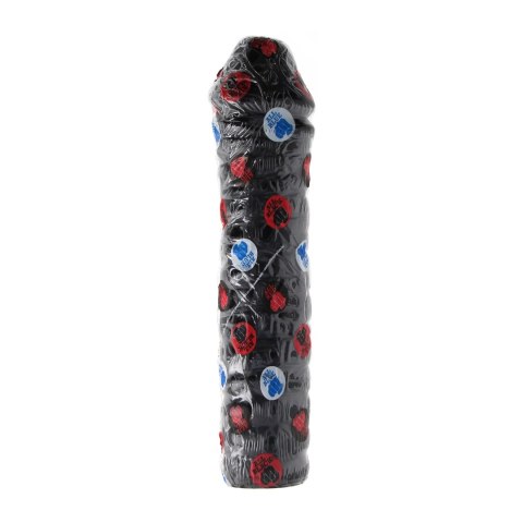 All Black - Dildo z żyłami 38 cm All Black - Dildo z żyłami 38 cm
