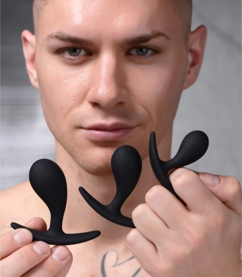 XR Brands - 3-częściowy zestaw do treningu analnego XR Brands - 3-częściowy zestaw do treningu analnego
