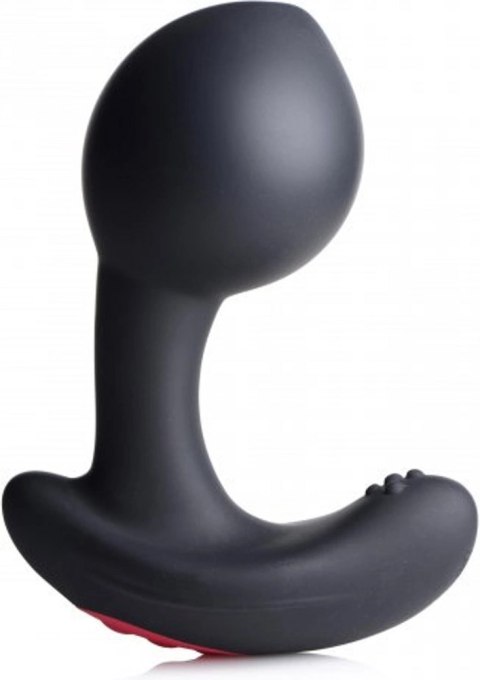 XR Brands - Nadmuchiwany, wibrujący silikonowy korek prostaty XR Brands - Nadmuchiwany, wibrujący silikonowy korek prostaty