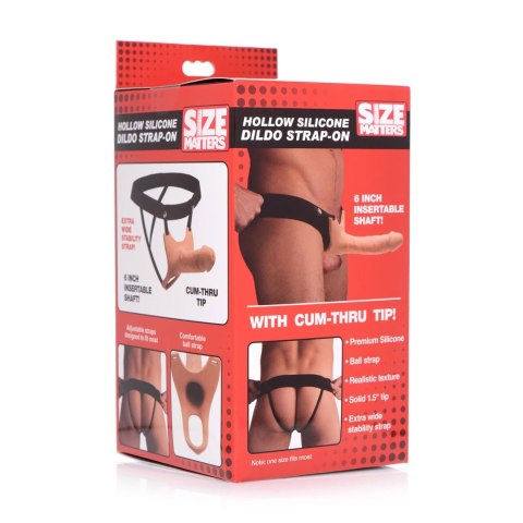 XR Brands - Silikonowe dildo z paskiem XR Brands - Silikonowe dildo z paskiem