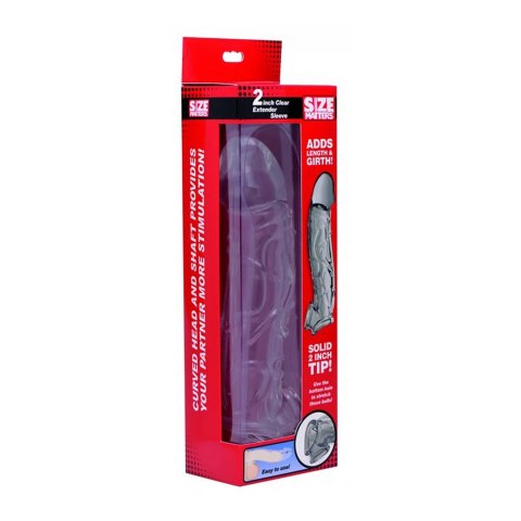 XR Brands - Transparentna nakładka na penisa 5 cm XR Brands - Transparentna nakładka na penisa 5 cm
