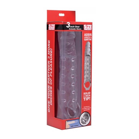 XR Brands - Transparentna nakładka na penisa 7,5 cm XR Brands - Transparentna nakładka na penisa 7,5 cm