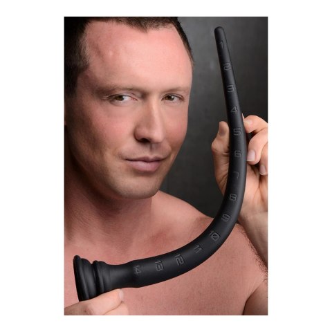 XR Brands - Wąż silikonowy stożkowy ze strukturą - 38 cm XR Brands - Wąż silikonowy stożkowy ze strukturą - 38 cm