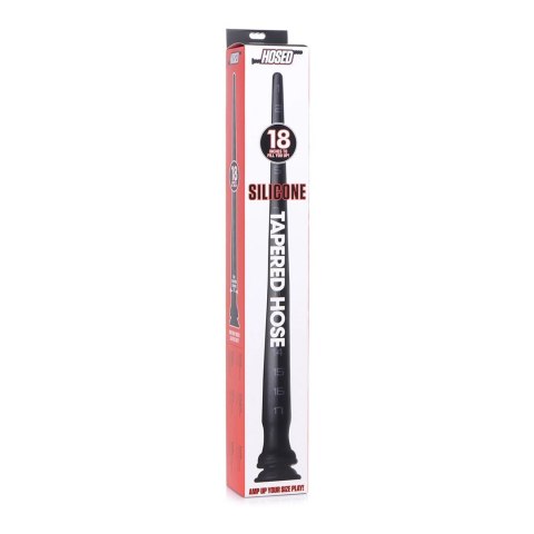 XR Brands - Wąż silikonowy stożkowy ze strukturą - 46 cm XR Brands - Wąż silikonowy stożkowy ze strukturą - 46 cm