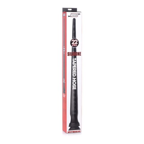 XR Brands - Wąż silikonowy stożkowy ze strukturą - 56 cm XR Brands - Wąż silikonowy stożkowy ze strukturą - 56 cm