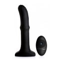 XR Brands - Wibrator silikonowy analny z pilotem zdalnego sterowania