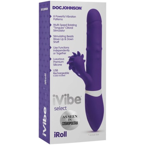 Doc Johnson - Wibrator króliczek iRoll Doc Johnson - Wibrator króliczek iRoll