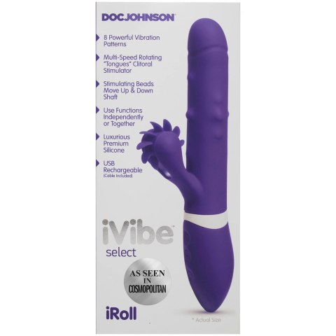 Doc Johnson - Wibrator króliczek iRoll Doc Johnson - Wibrator króliczek iRoll