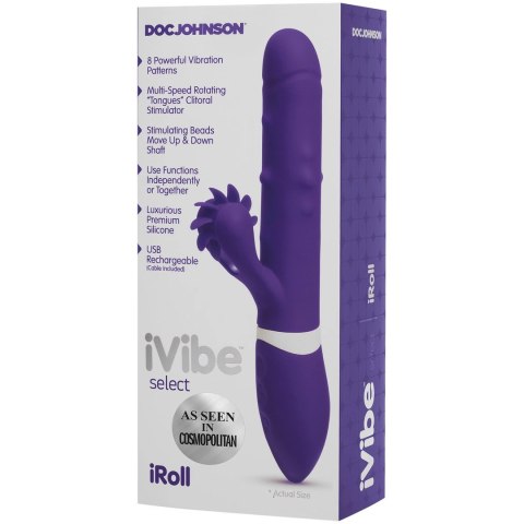 Doc Johnson - Wibrator króliczek iRoll Doc Johnson - Wibrator króliczek iRoll
