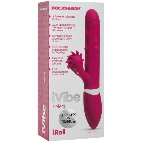 Doc Johnson - Wibrator króliczek iRoll Doc Johnson - Wibrator króliczek iRoll