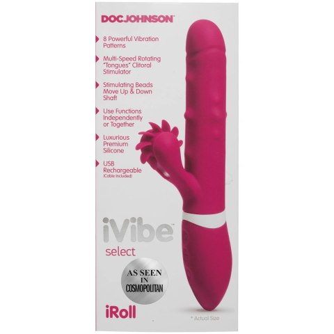 Doc Johnson - Wibrator króliczek iRoll Doc Johnson - Wibrator króliczek iRoll