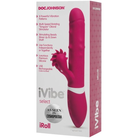 Doc Johnson - Wibrator króliczek iRoll Doc Johnson - Wibrator króliczek iRoll