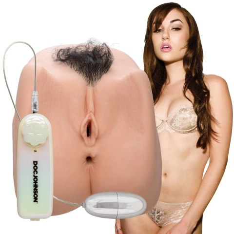 Doc Johnson - Wibrujący masturbator cipka + tyłek Doc Johnson - Wibrujący masturbator cipka + tyłek