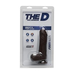 Doc Johnson - Realistyczne dildo z jądrami 18 cm