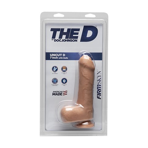 Doc Johnson - Realistyczne dildo z jądrami 18 cm Doc Johnson - Realistyczne dildo z jądrami 18 cm