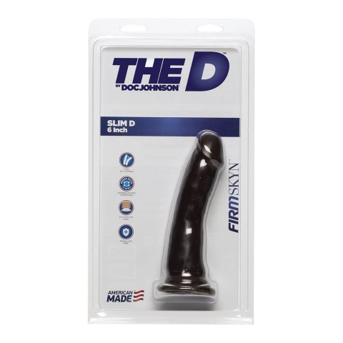 Doc Johnson - Realistyczne, wąskie dildo 17 cm Doc Johnson - Realistyczne, wąskie dildo 17 cm