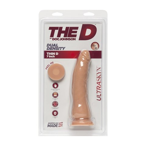 Doc Johnson - Realistyczne dildo Thin D 18 cm Doc Johnson - Realistyczne dildo Thin D 18 cm