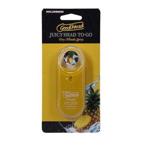 Doc Johnson - Spray na suchość jamy ustnej - Ananas - 9 ml Doc Johnson - Spray na suchość jamy ustnej - Ananas - 9 ml