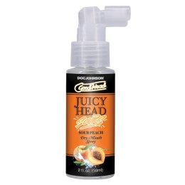 Doc Johnson - Spray na suchość jamy ustnej - Kwaśna brzoskwinia - 60 ml