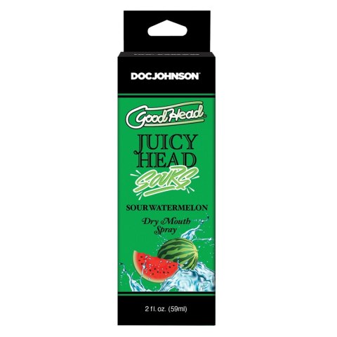Doc Johnson - Spray na suchość jamy ustnej - Kwaśny arbuz - 60 ml Doc Johnson - Spray na suchość jamy ustnej - Kwaśny arbuz - 60 ml