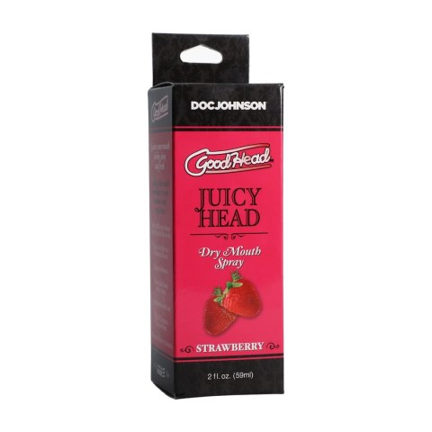 Doc Johnson - Spray na suchość jamy ustnej - Truskawka - 60 ml Doc Johnson - Spray na suchość jamy ustnej - Truskawka - 60 ml