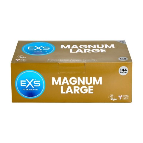 Prezerwatywy większe Magnum 144 szt EXS Prezerwatywy większe Magnum 144 szt EXS