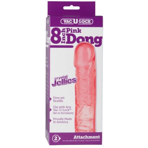 Doc Johnson - Krystaliczne dildo 20 cm Doc Johnson - Krystaliczne dildo 20 cm
