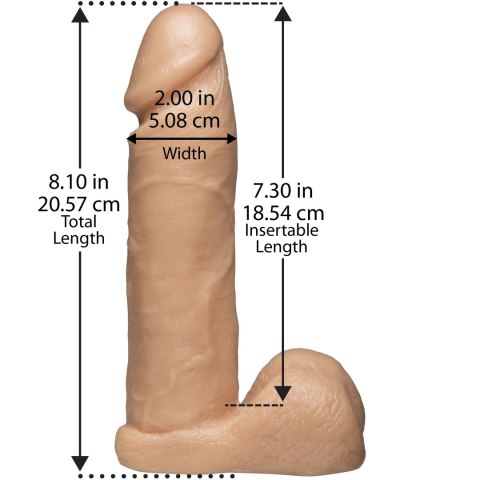 Doc Johnson - Realistyczne dildo 20 cm Doc Johnson - Realistyczne dildo 20 cm