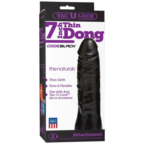 Doc Johnson - Twarde, cienkie dildo 18 cm Doc Johnson - Twarde, cienkie dildo 18 cm