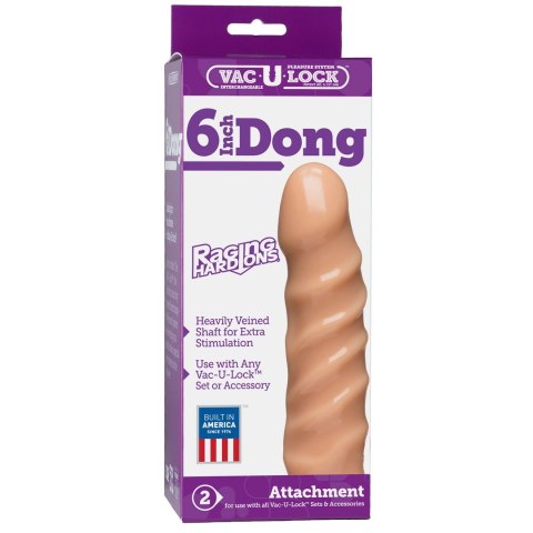 Doc Johnson - Twarde, skręcone dildo 15 cm Doc Johnson - Twarde, skręcone dildo 15 cm