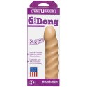 Doc Johnson - Twarde, skręcone dildo 15 cm