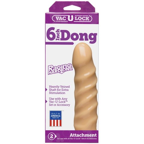 Doc Johnson - Twarde, skręcone dildo 15 cm Doc Johnson - Twarde, skręcone dildo 15 cm