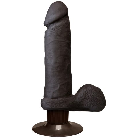 Doc Johnson - Wibrujące Dildo z jądrami i przyssawką 15 cm Doc Johnson - Wibrujące Dildo z jądrami i przyssawką 15 cm