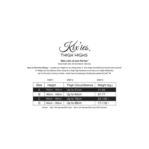 Kix'ies - Pończochy Kimmie B Kix'ies - Pończochy Kimmie B