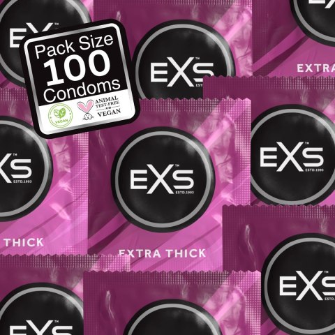 Prezerwatywy cienkie 100 szt EXS Prezerwatywy cienkie 100 szt EXS
