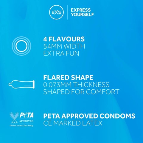 Prezerwatywy cola 100 szt EXS Prezerwatywy cola 100 szt EXS
