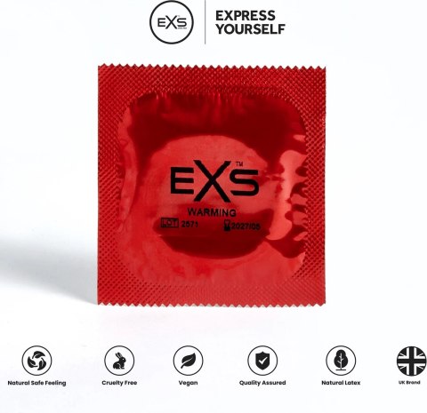 EXS Comfy Fit Warming 12 szt. prezerwatywy z efektem rozgrzewającym EXS Comfy Fit Warming 12 szt. prezerwatywy z efektem rozgrzewającym