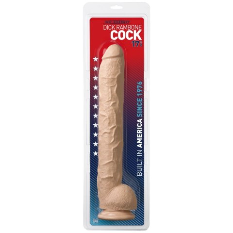 Doc Johnson - Dildo z jądrami i przyssawką klasyczne Doc Johnson - Dildo z jądrami i przyssawką klasyczne