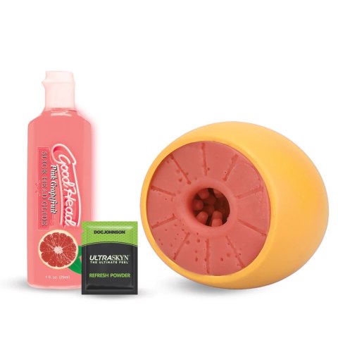 Doc Johnson - Masturbator do robienia loda - smak grejpfruta Doc Johnson - Masturbator do robienia loda - smak grejpfruta