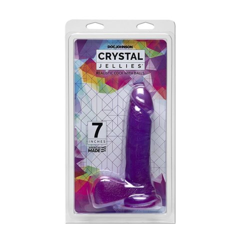 Doc Johnson - Realistyczne dildo z jądrami 20 cm Doc Johnson - Realistyczne dildo z jądrami 20 cm